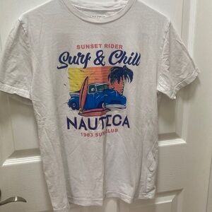 Nautica White Surf & Chill T-Shirt for women